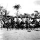 Boys masquerade and Small Girls Parade, Abiriba, 1938. Picture courtesy of Bar. Emeka Maduewesi  These pictures were taken by Gwilym Iwan Jones who served as in the the Colonial Service and served as an Administrative Officer in Nigeria from 1926 to 1946. He served mostly in the Eastern Region where he became District Officer for Bende and adjacent divisions of what was then Owerri Province.